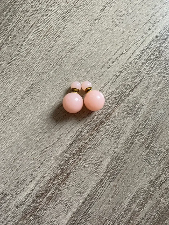 Boucles d’oreilles roses Zara