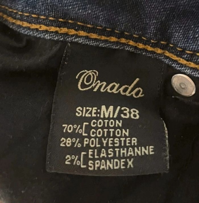 Jeans bleu fonce - m - onado - photo numéro 9