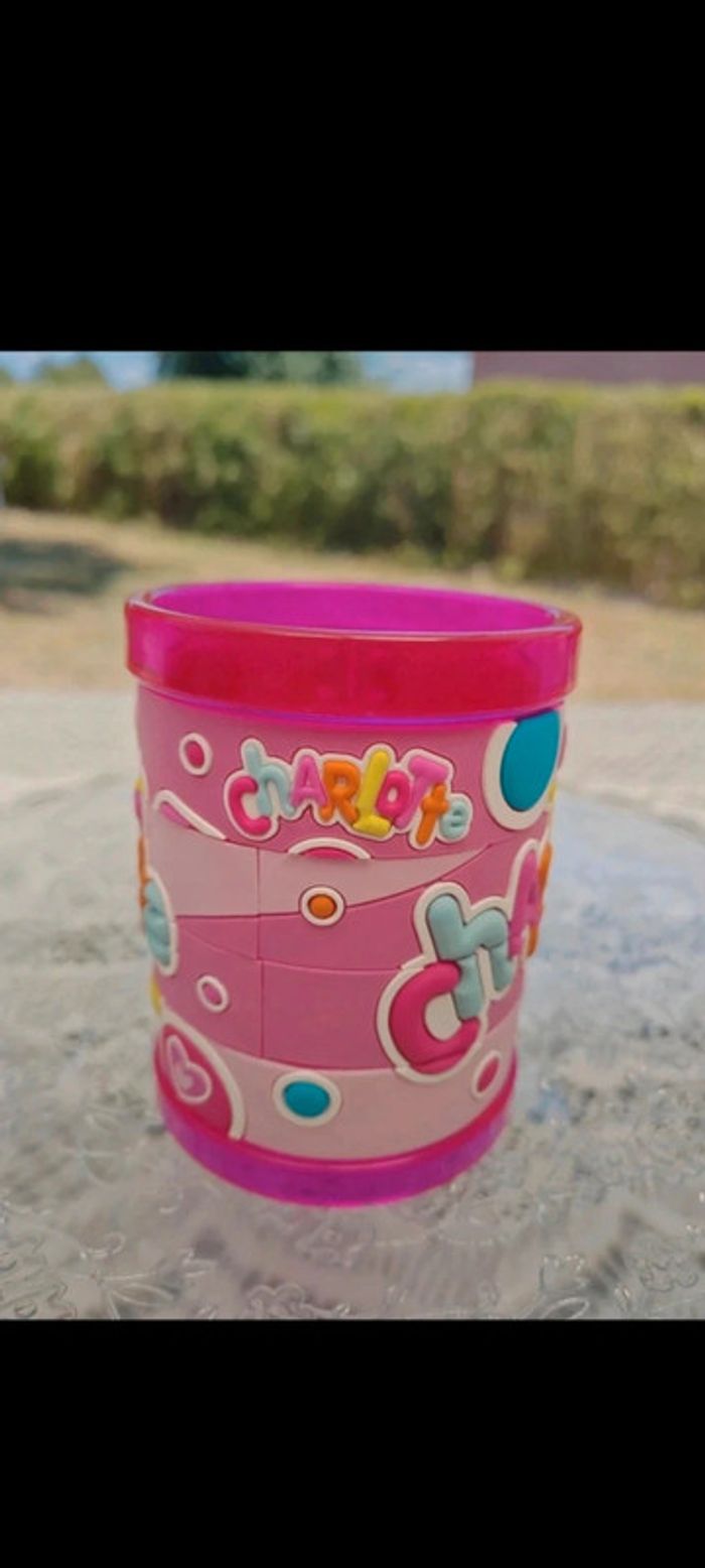 🩷Tasse rose avec prénom Charlotte - photo numéro 2