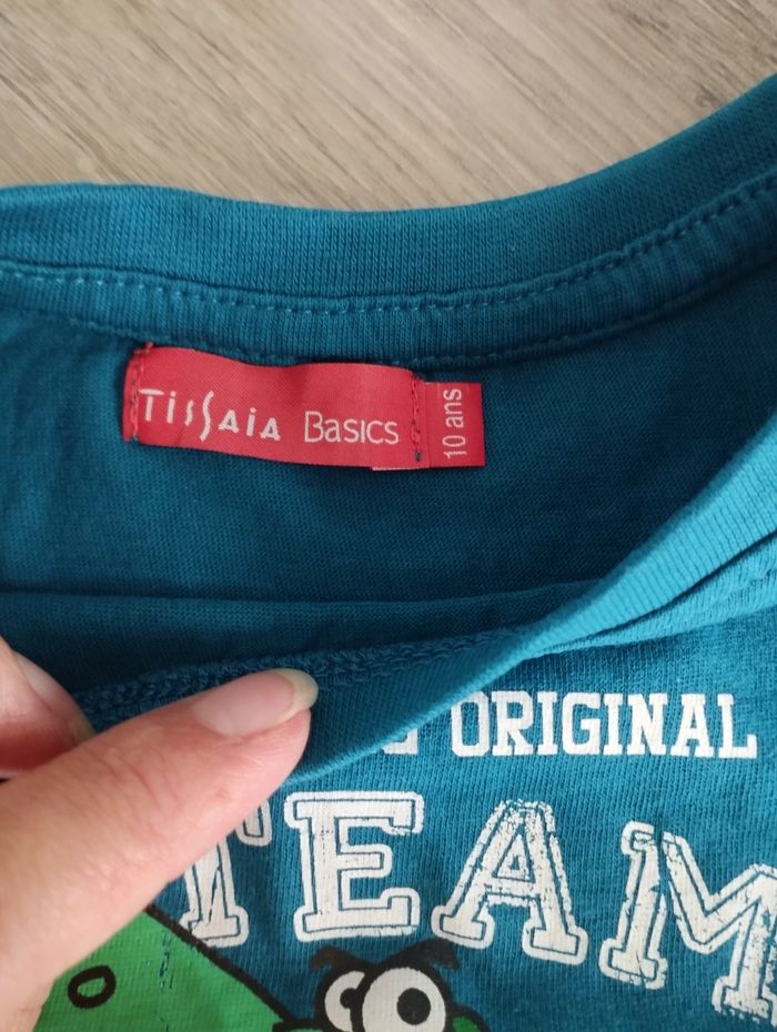 T shirt mc 10 ans garçon - photo numéro 3