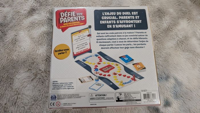 Jeu Défie tes parents de Spin Master neuf - photo numéro 2