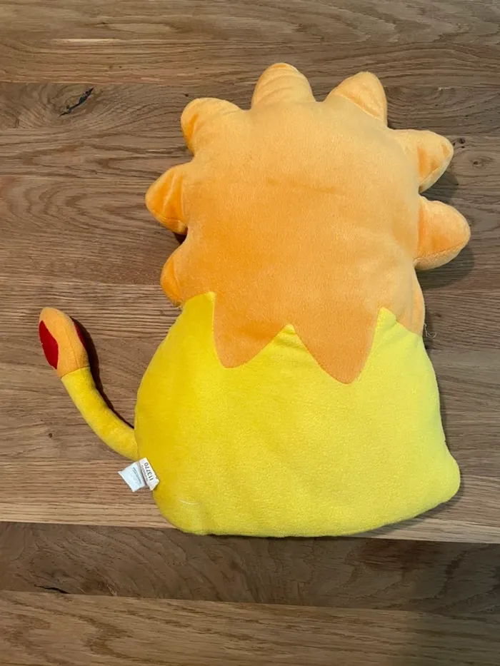 Peluche coussin lion - photo numéro 2