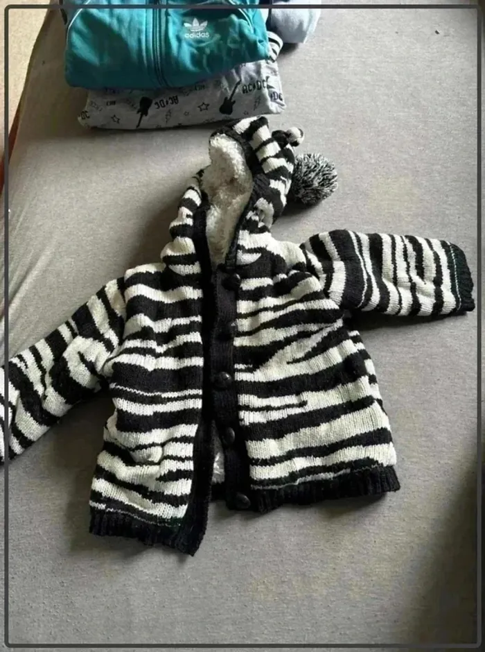 Veste  fouree 9mois