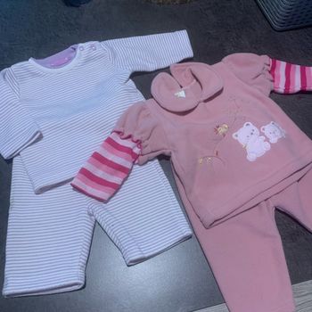 Lot ensembles bébé fille