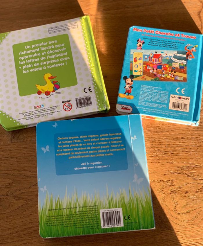 Lot livres puzzle et apprentissage - photo numéro 10