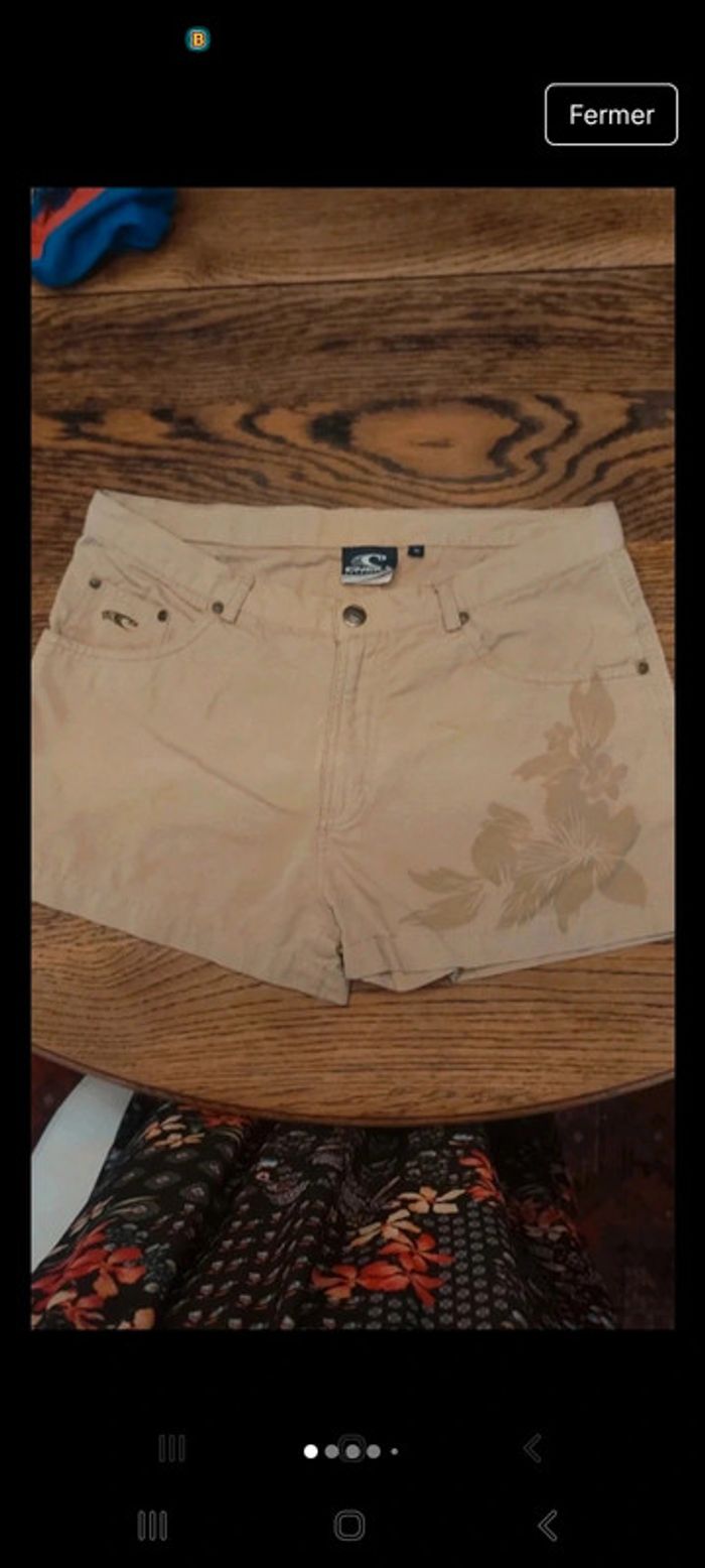 Jolie Short femme beige O'Neill taille S