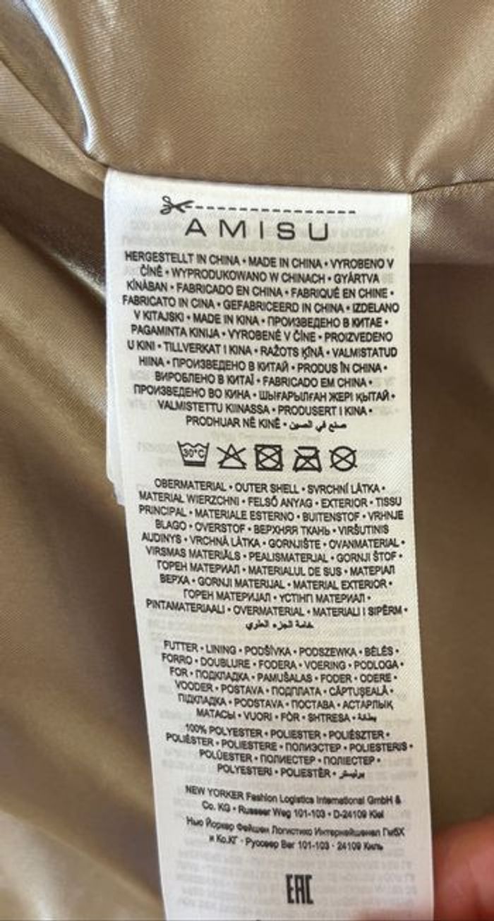 Manteau en moumoute beige - photo numéro 6