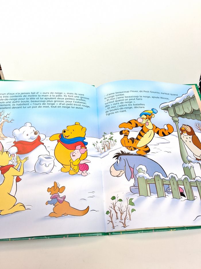 Livre Disney Winnie l'ourson L'hiver dans la forêt - photo numéro 5