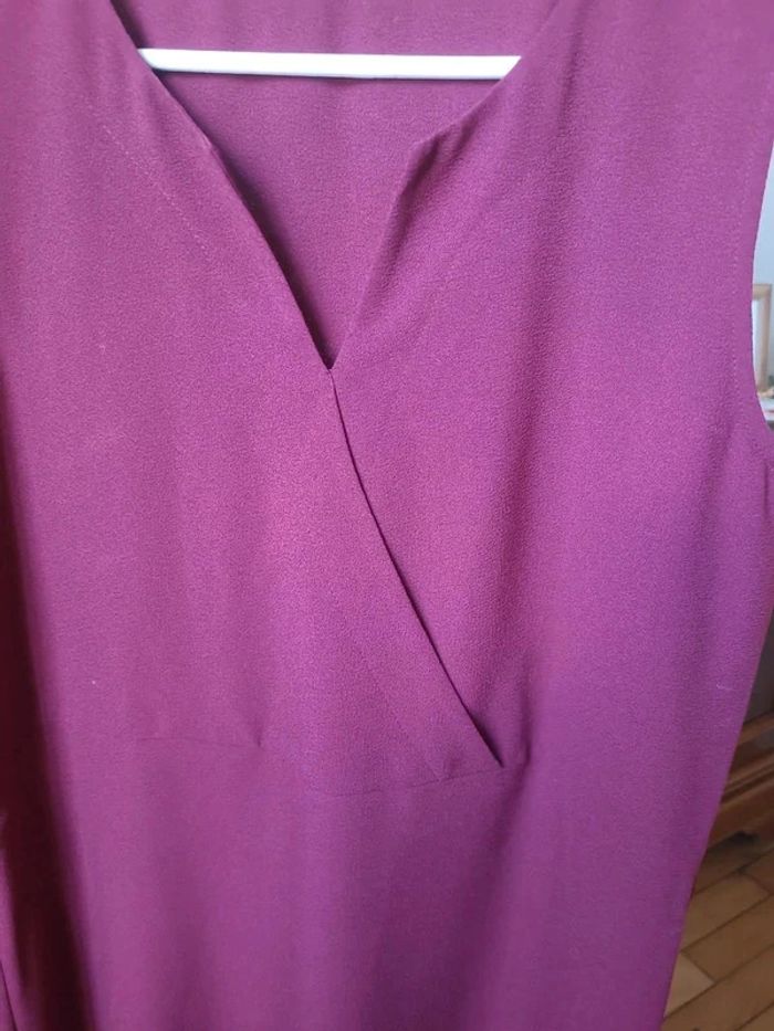 Robe prune taille 44 - photo numéro 2