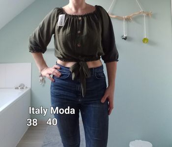 Blouse courte / croptop taille 38-40 neuf