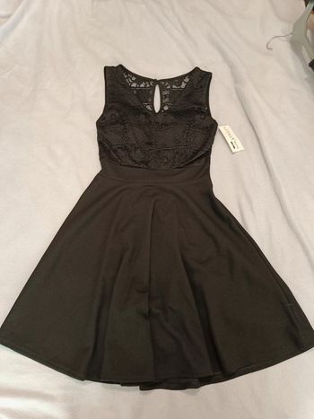 Robe noire de soirée