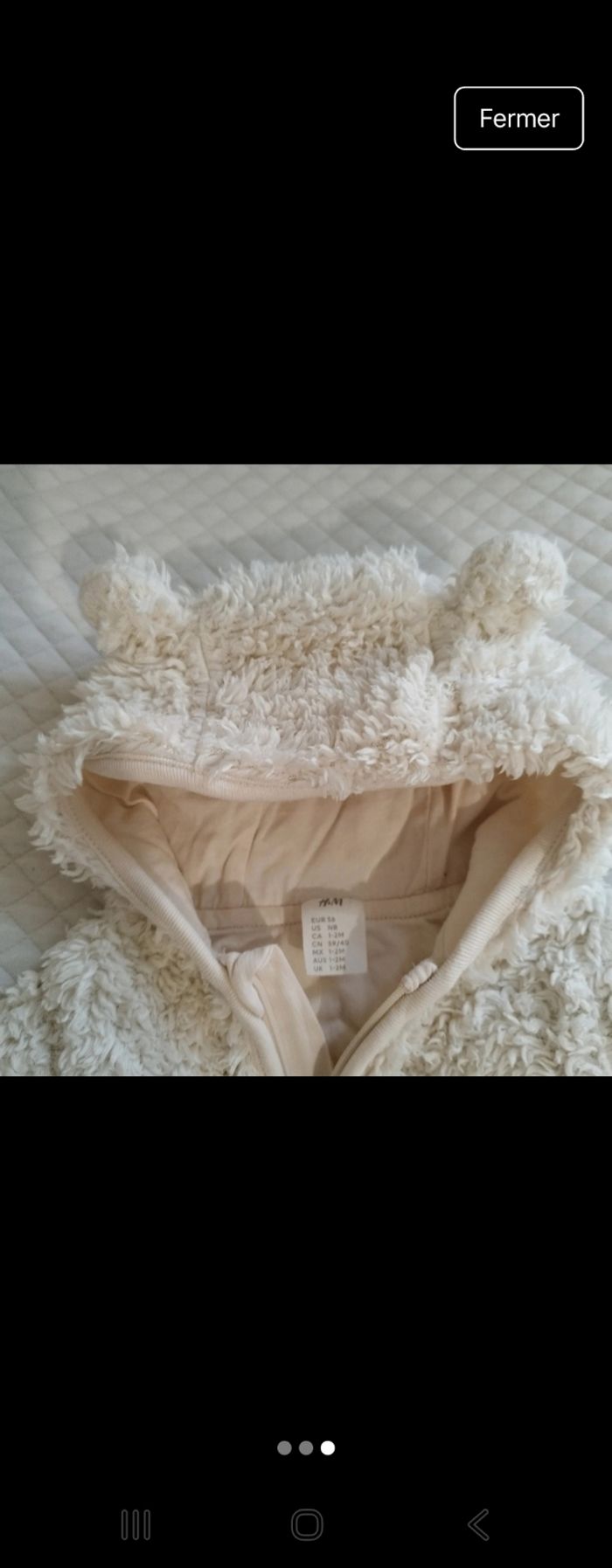 Veste pilou 1/3M - photo numéro 3