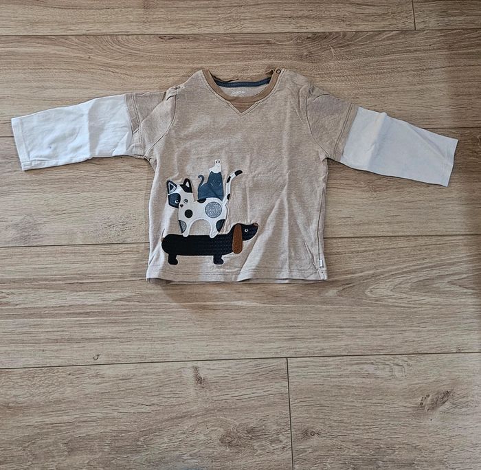 4 tee shirt manches.longues obaïbi - photo numéro 3