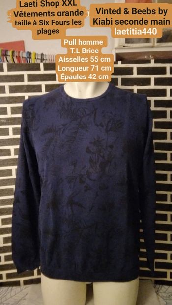 Pull homme T.L Brice