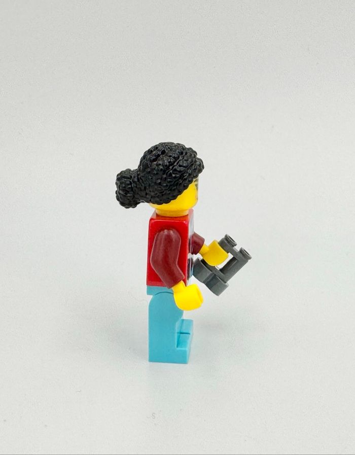 Lego Figurines City : Arctique, Exploratrice (autochtone ?) au Blouson rouge - NEUF - photo numéro 5