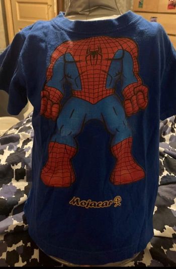 Tee shirt spiderman