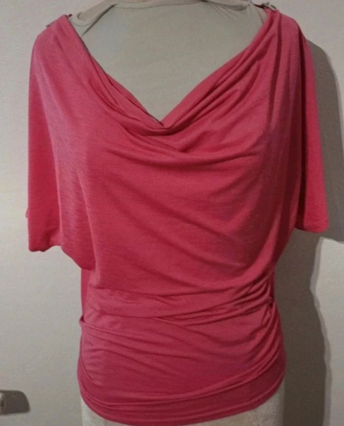 Superbe tunique zippée épaules col bateau - photo numéro 3