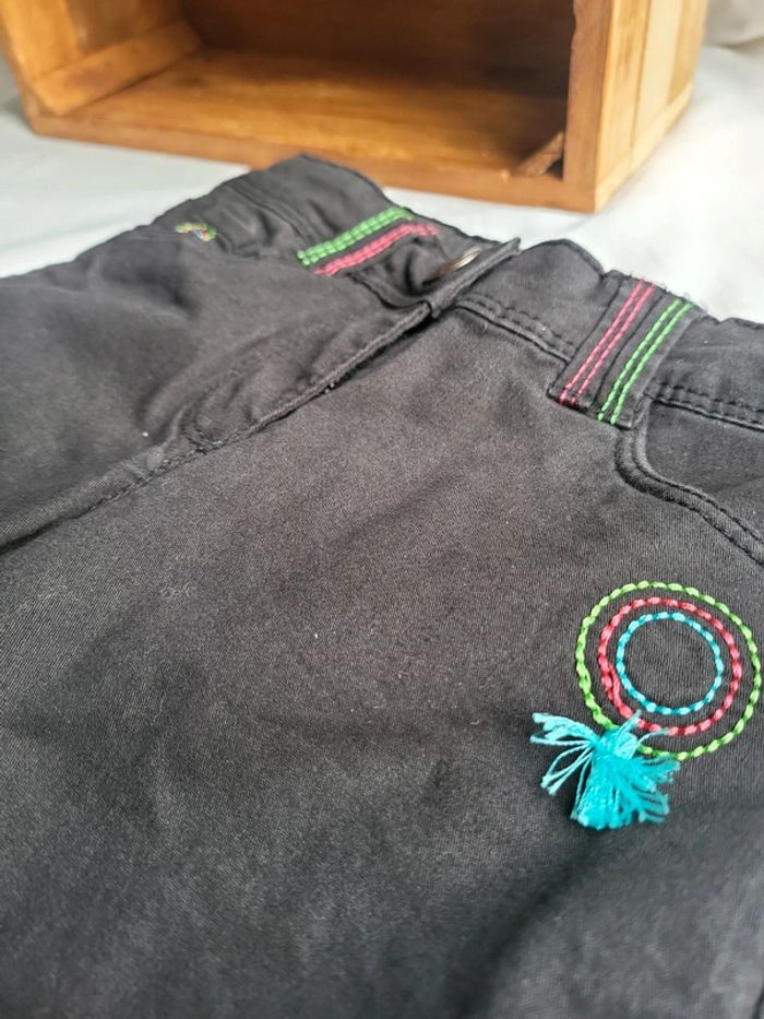 Pantacourt brodé 4 ans - photo numéro 4