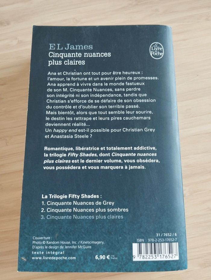 livre - cinquante nuances plus claires - photo numéro 2