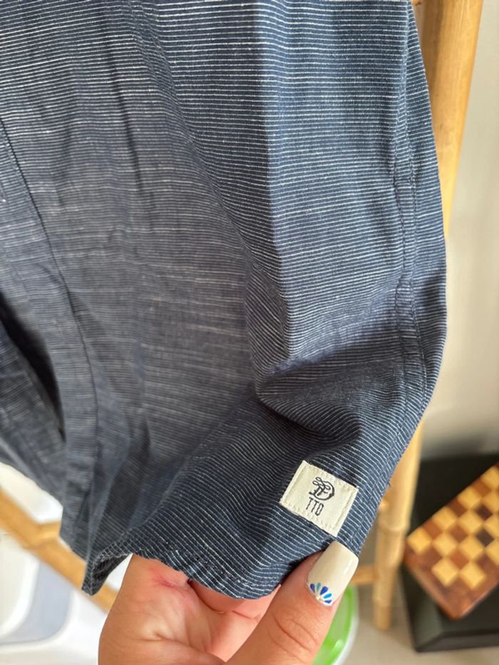 Chemisette bleu marine tom tailor taille S - photo numéro 6
