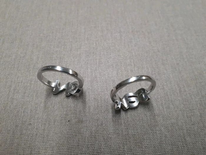 2 Bagues argenté - photo numéro 5