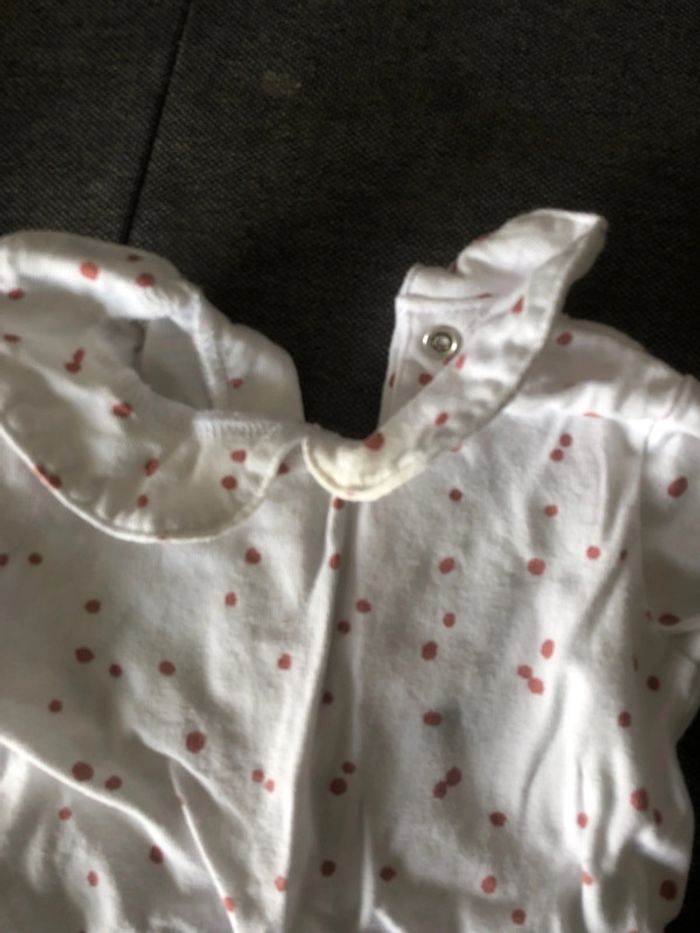 Salopette short avec body fille 6M TB état - photo numéro 7