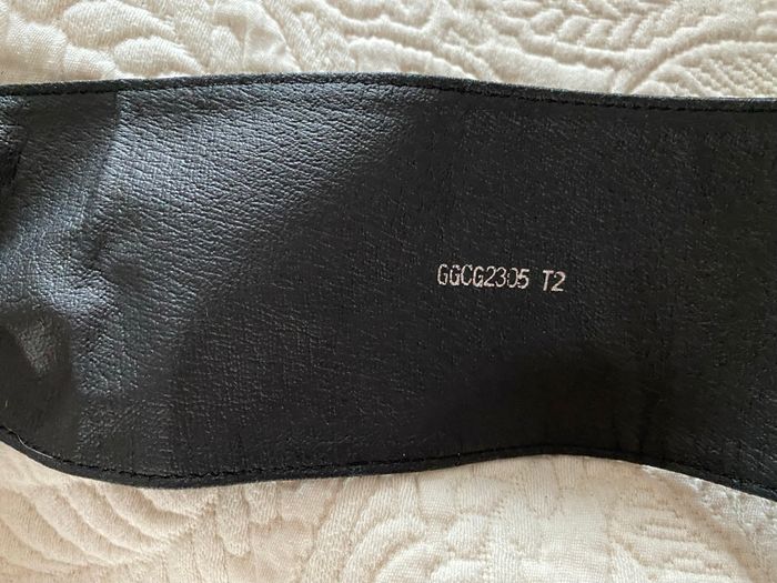 Ceinture large  taille 2 Noire Neuve - photo numéro 3