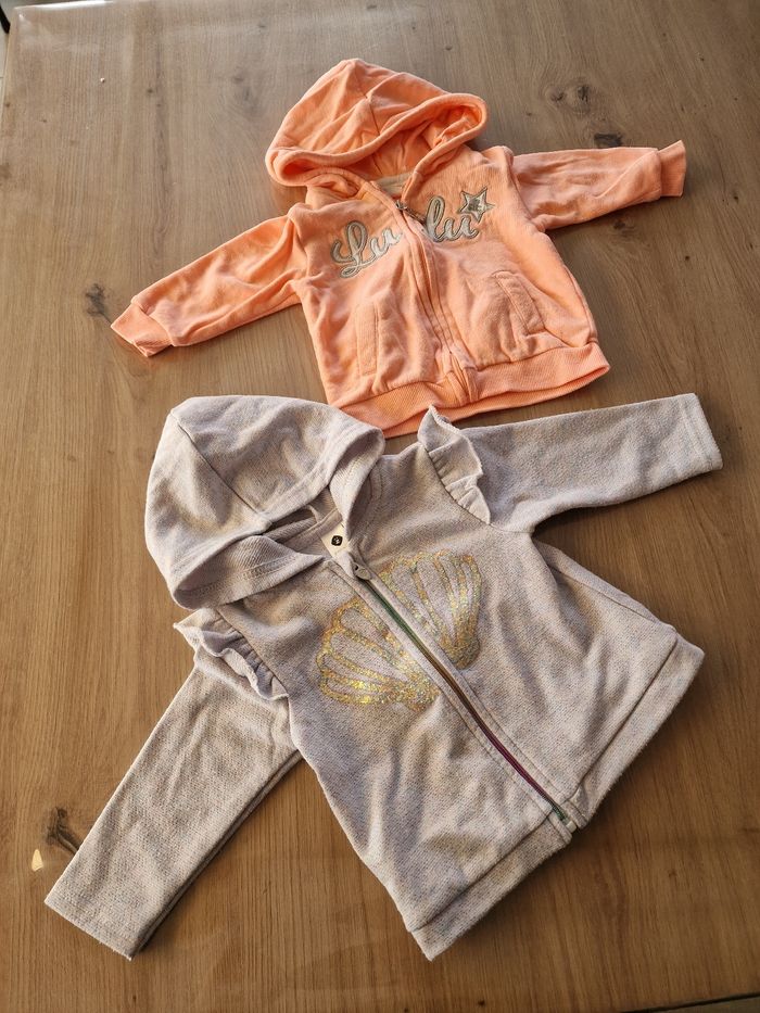 Lot de 2 gilets 6 mois