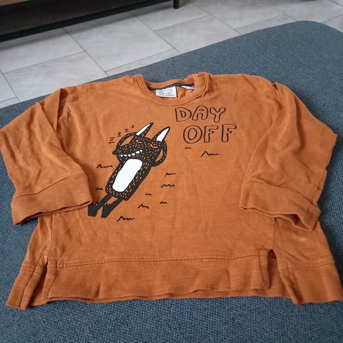 Tee shirt manches longues zara
