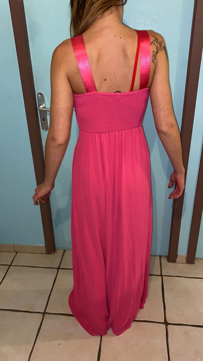 Robe longue rose - photo numéro 2