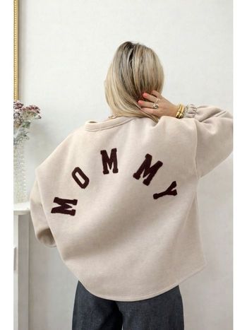Sweat tendance femme inscription Mommy 36/44