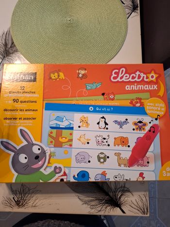 Jeu eletro animaux