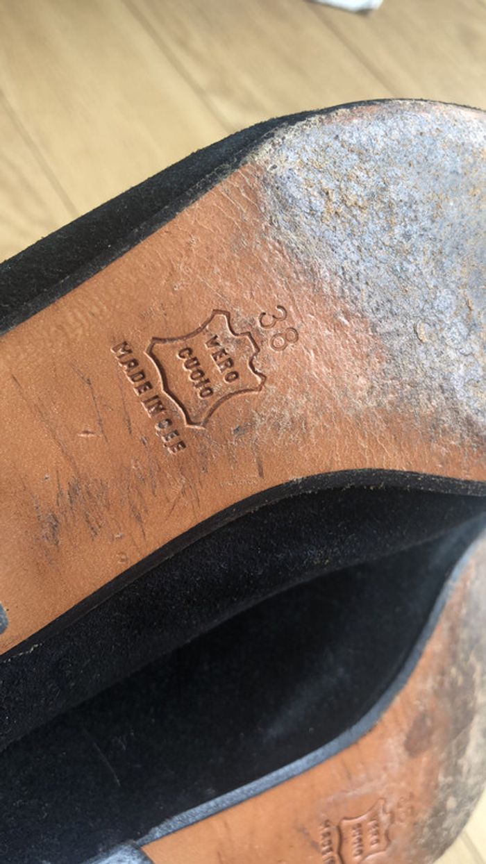 Chaussures pepe beltran 38 vintage - photo numéro 5
