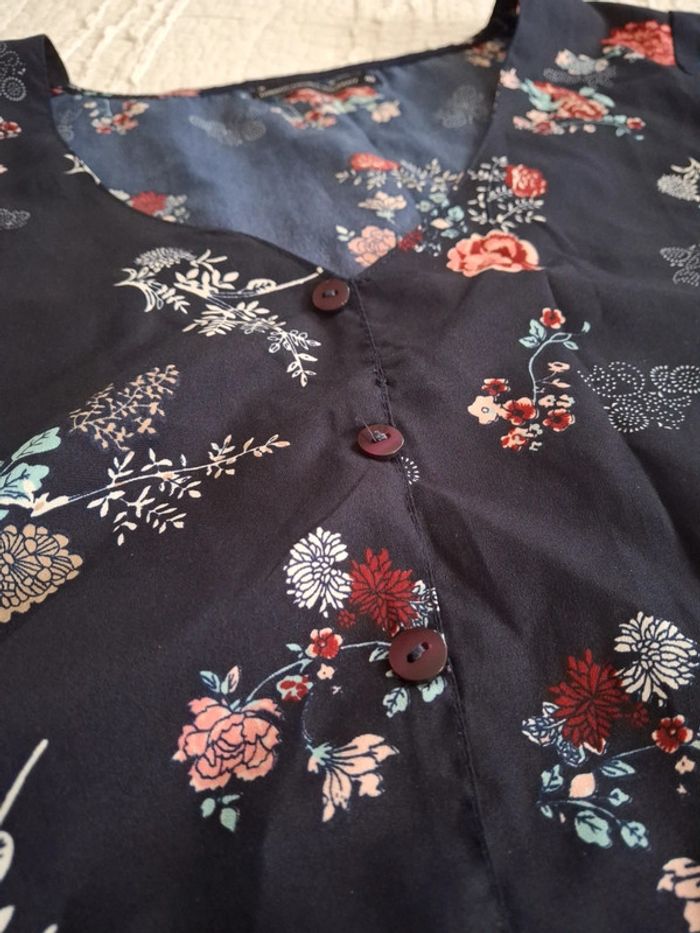 Chemisier à fleurs taille 42 - photo numéro 6
