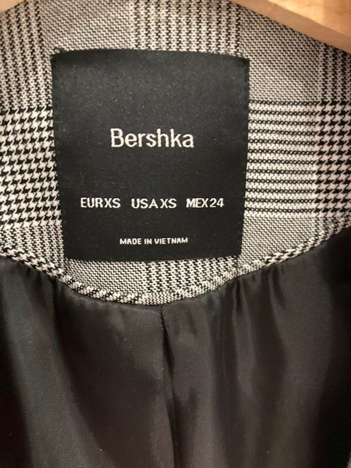 Veste tailleur pied de poule - photo numéro 4