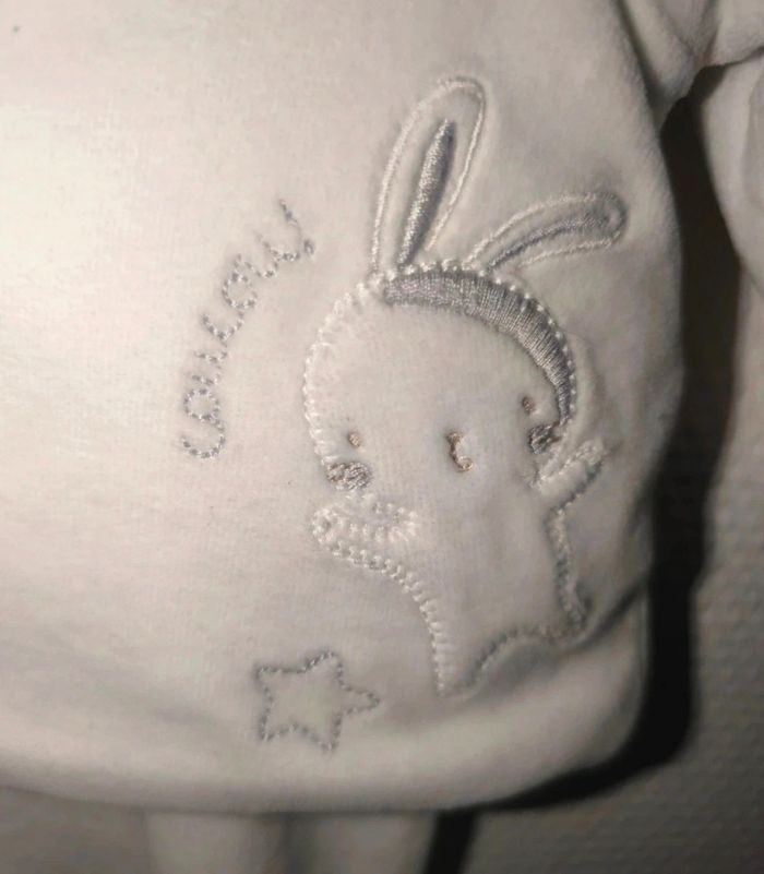 Pyjama velours  2 pièce sergent major 3 mois - photo numéro 3