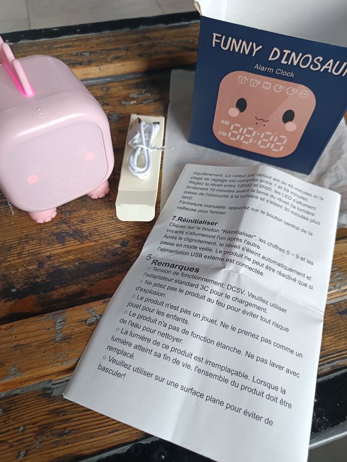 Réveil Funny dinosaur - photo numéro 2