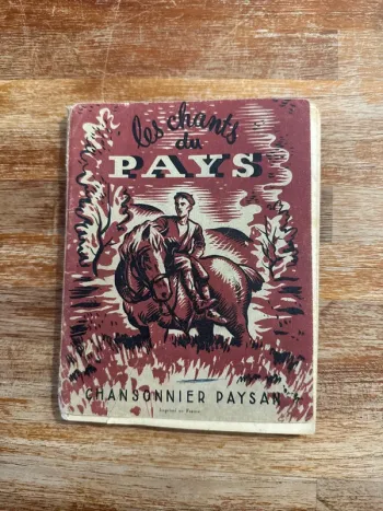 Livre les chants du pays