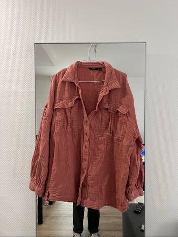 Chemise saumon, Kiabi L