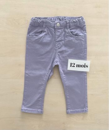 Pantalon bébé fille - tex - 12 mois 74 cm