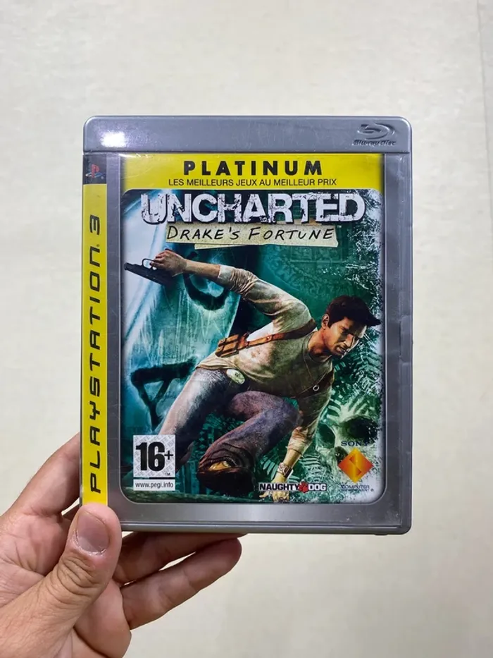 🎮 Uncharted: Drake’s Fortune - Edition Platinum PS3 - Complet boîte & notice