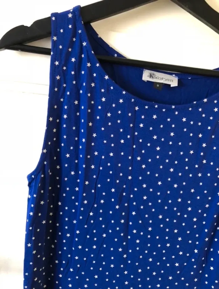 Robe bleu étoiles KIABI t.m - photo numéro 2