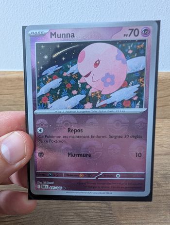 Pokeball Munna (BLK 035) Foudre Noire FR