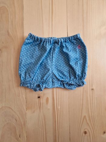Short Petit Bateau 6 mois