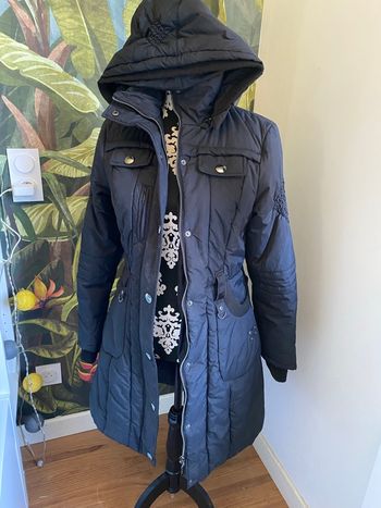 Manteau long doudoune