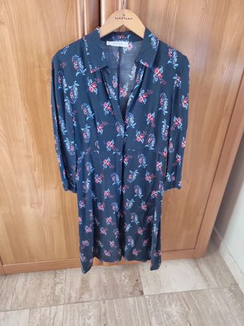 Chemise robe imprimée fleurs 🌸