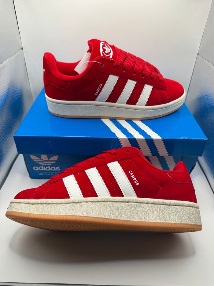 Adidas campus rouge - photo numéro 2
