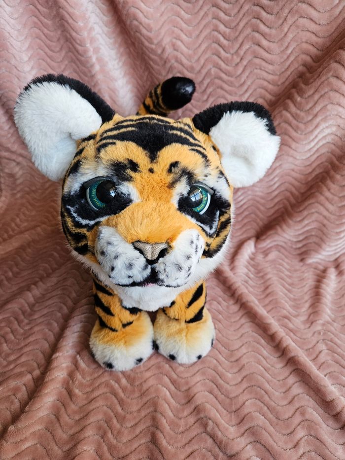 Jouet tigre interactif furreal peluche - photo numéro 4