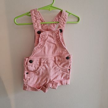 3 mois salopette short rose