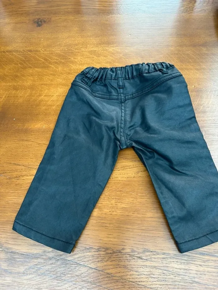 Pantalon enduit noir 9 mois Paracas - photo numéro 6